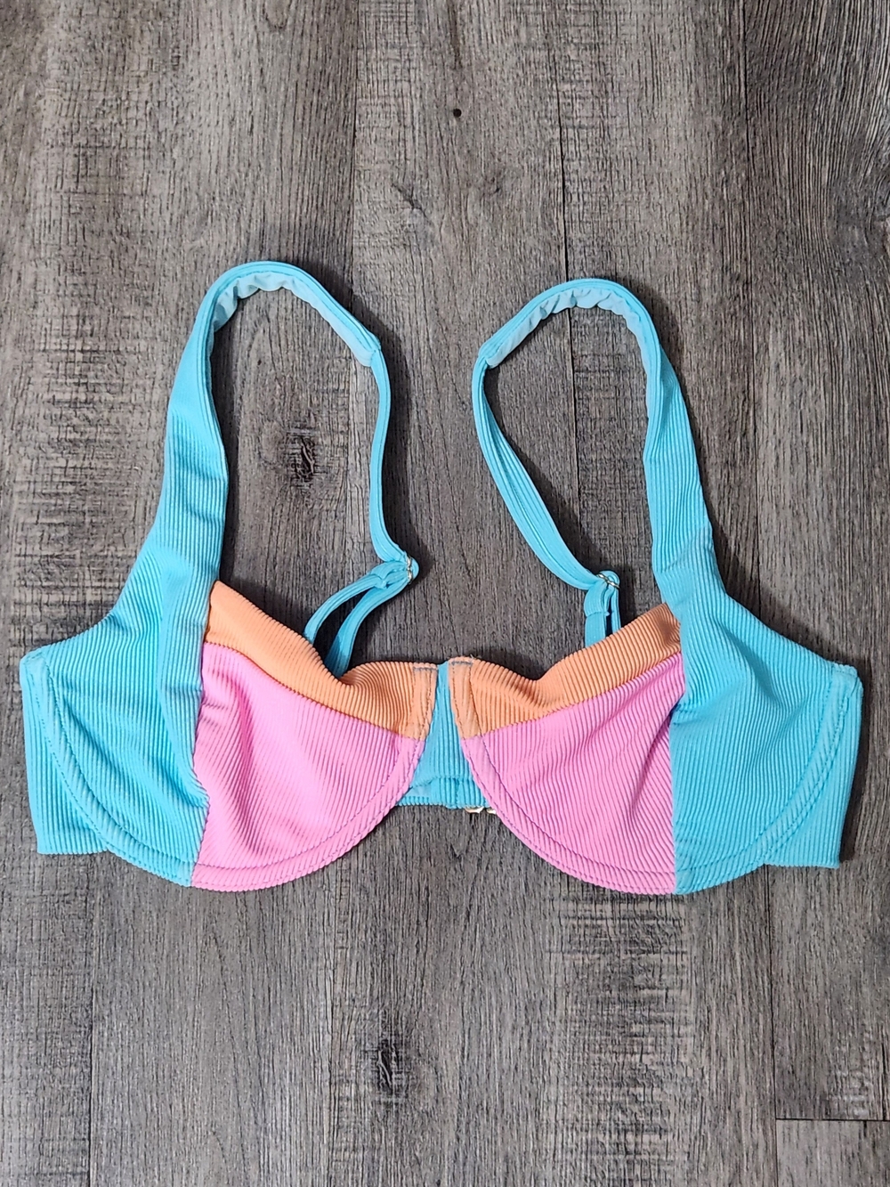 New!Beach Riot Brooks Top Crush Colorblock - Picture 7 of 10